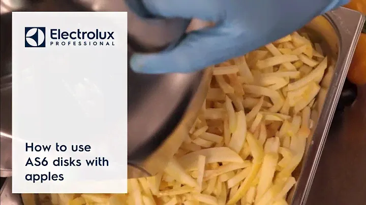 How to use AS6 disks with apples | Electrolux Professional