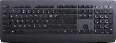 Клавиатура Lenovo Professional черный USB беспроводная slim