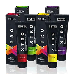 Estel Professional XTRO - Пигмент прямого действия для волос 7*60 мл-0