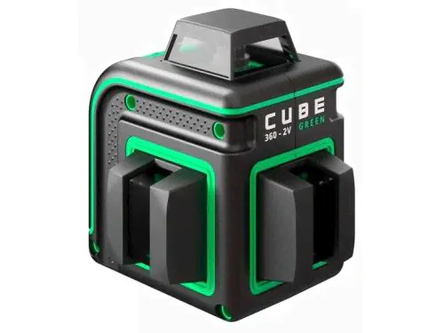 Построитель лазерных плоскостей ADA Cube 360-2V GREEN Professional Edition А00571-0