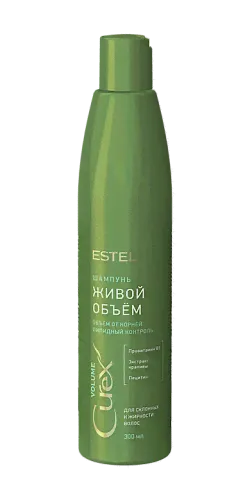 ESTEL PROFESSIONAL, CUREX VOLUME, Шампунь Придание объема для жирных волос, 300 мл