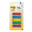 Закладки клейкие POST-IT Professional, пластиковые, 12 мм, 5 цветов х 20 шт., стрелки, 684-ARR1