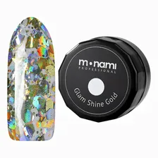 гель-лак monami professional glam shine gold, 5г