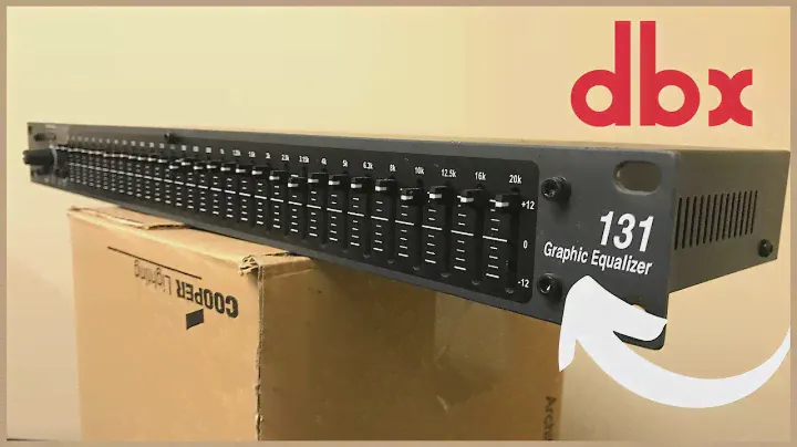 DBX 🎧 131 | Single Channel 31-band Graphic Equalizer  | Test Demo Trial & Review 🎧