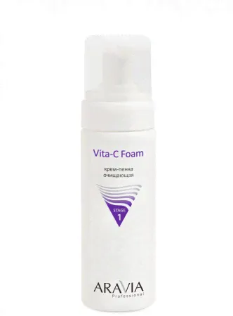 Крем-пенка для лица Aravia Professional Vita-C Foaming-0