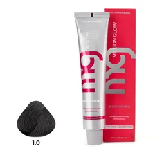 TNL PROFESSIONAL - Крем-краска для волос Million glow Private collection Silk protein 4.00 Коричневый интенсивный (100 мл)