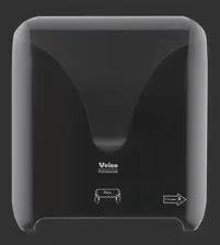 Диспенсер для рулонных полотенец Veiro Professional POD 2, механический, пластик черный