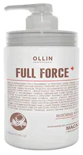 OLLIN Professional Full Force Интенсивная восстанавливающая маска с маслом кокоса для волос, 650 мл