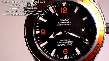 Omega Seamaster Professional Planet Ocean 2508.50.38 45MM XL 600M Cal. 2500 COSC Co-Axial