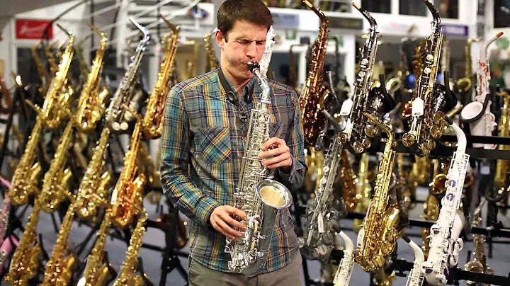 Yanagisawa AWO20S Silver Plated Bronze Alto Saxophone