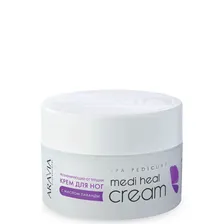 ARAVIA Professional Регенерирующий крем для ног от трещин с маслом лаванды Medi Heal Cream , 150 мл.