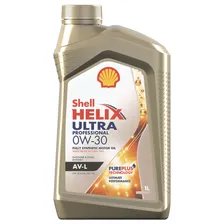 Полностью синтетическое моторное масло Shell Helix Ultra Professional AV-L 0W30 1L