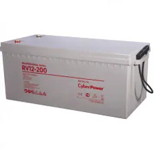 Battery CyberPower Professional series RV 12-200, voltage 12V, capacity (discharge 20 h) 222Ah, capacity (discharge 10 h) 204Ah, max. discharge current (5 sec) 1600A, max. charge current 63A, lead-aci