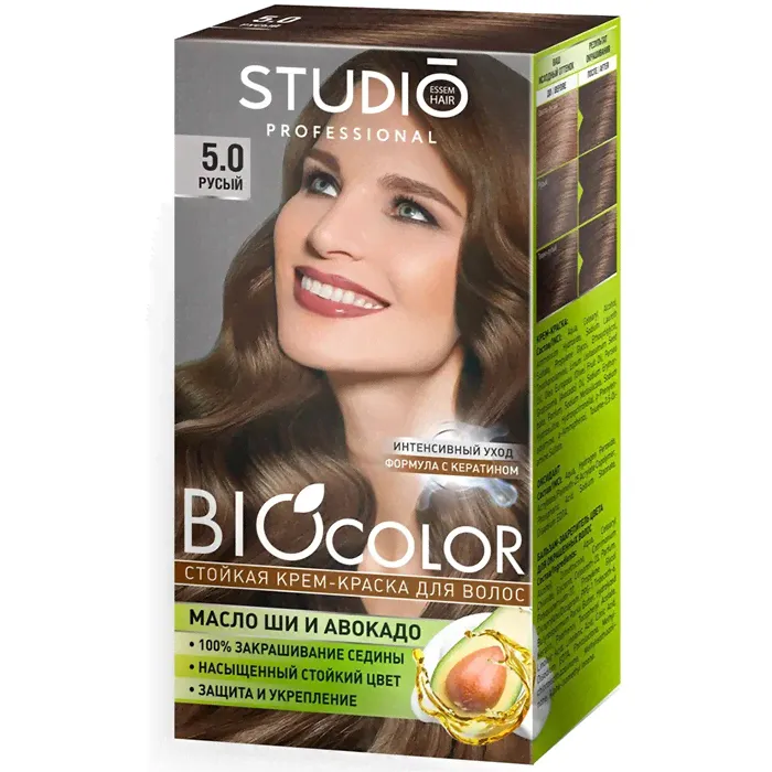 Крем-краска для волос Studio Professional BioColor, STUDIO PROFESSIONAL, 115 мл-0