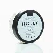 гель для укладки волос с сильной фиксацией styling gel strong holly professional, 150 мл
