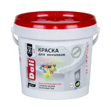 Краска акриловая "dali professional" 3 (матовая) для стен и потолков база а 0,9 л 525 р.