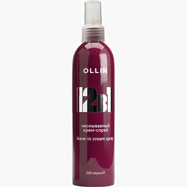 Ollin Professional "12 в 1" Несмываемый крем-спрей-0