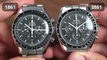 Omega Speedmaster Professional Moonwatch 1861 VERSUS 3861