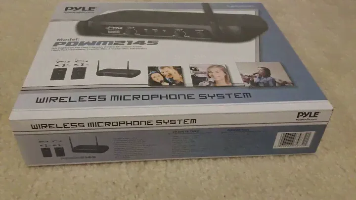 Pyle PDWM2145 Wireless Microphone System - Full Test