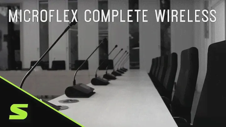 Microflex Complete Wireless Digital Conference System Overview | Shure