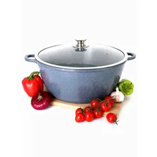 delfi кастрюля с крышкой 36 см, жаровня сотейник delfi professional