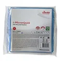 Салфетка хозяйственная Vileda Professional р-МикронКвик (40х38см) микрофибра, 135 г/кв.м, синяя, 5шт.
