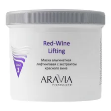 Маска для лица Aravia Professional Red-Wine Lifting альгинатная лифтинговая 550 мл