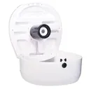 Диспенсер для туалетной бумаги LAIMA PROFESSIONAL 601427 (Система T2), малый, белый, ABS-пластик