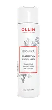 Шампунь для окрашенных волос яркость цвета Bionika Ollin Professional 250 мл