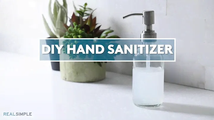How to Make Hand Sanitizer | DIY | Real Simple