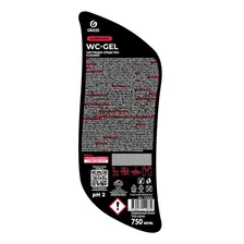 Средство для унитазов Grass WC-Gel Professional чистящее, 750мл