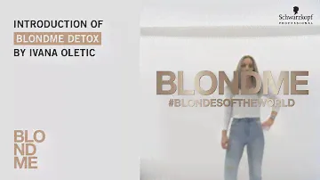 Schwarzkopf Professional BLONDME Detox Introduction + Tutorial with Ivana Oletić
