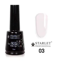 Гель-лак Starlet Professional №03, "Молочный"