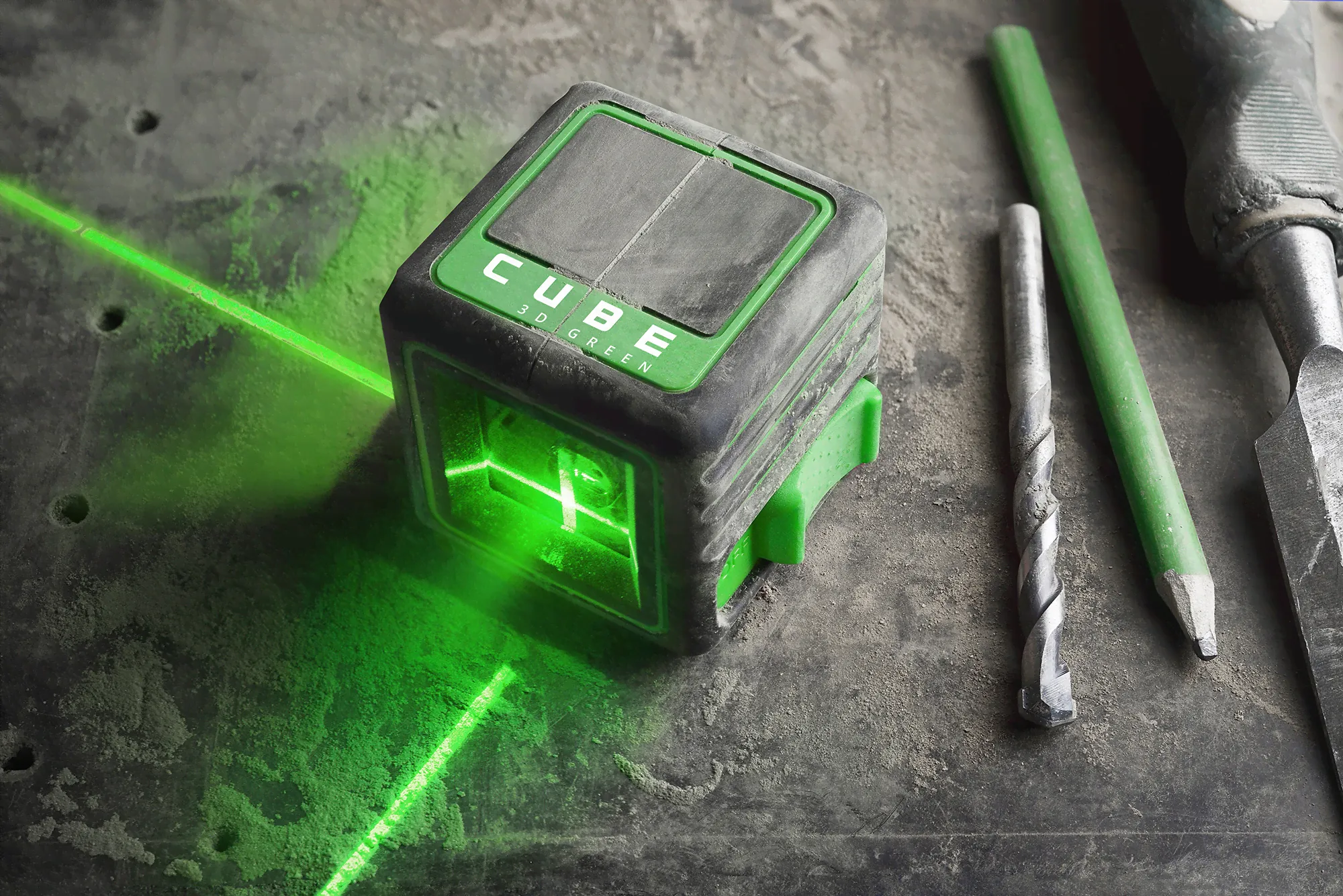 Лазерный уровень ADA Cube 3D Green Professional Edition {А00545}