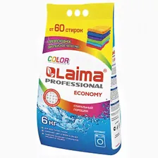 Стиральный порошок-автомат Лайма Professional Color, 6кг, 3шт. (605570)