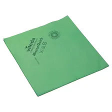 Салфетка хозяйственная Vileda Professional МикронКвик 38х40см, зеленая, 170637