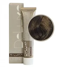 Estel Professional 6/0 крем-краска Deluxe silver, темно-русый 60 мл