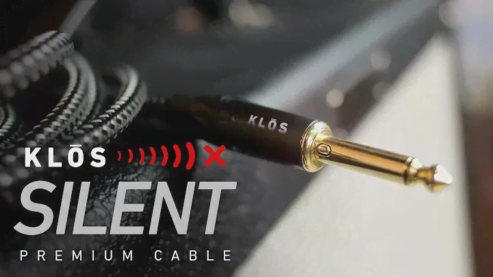 The KLŌS Silent Premium Instrument Cable