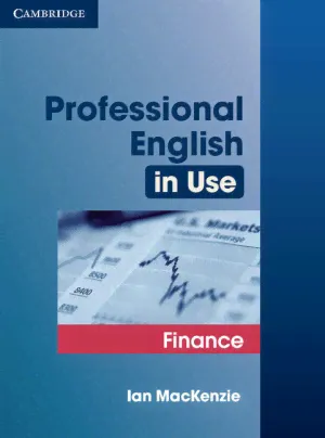 Professional English in Use Finance with answers