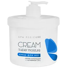 Крем для ног "Super Moisture" от натоптышей с мочевиной, 550мл ARAVIA Professional