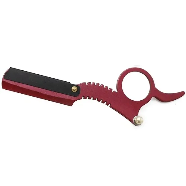 Cronier Professional Shaving Razor Barber Red - Бритва шаветт Красная-0
