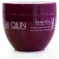 OLLIN Professional Маска на основе черного риса Ollin Megapolis Mask Black Rice