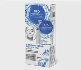 Крем для лица BIO COSMETOLOG ночной гиалуроновый Professional, 45 мл
