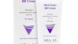 ARAVIA Professional BB-крем увлажняющий SPF-15 Ideal Cover BB-Cream тон 02, туба 50мл