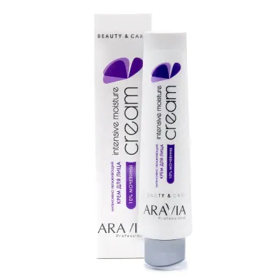 Aravia Professional Intensive Moisture - Аравия Профешинал Крем для лица интенсивно увлажняющий с мочевиной, 100 мл
