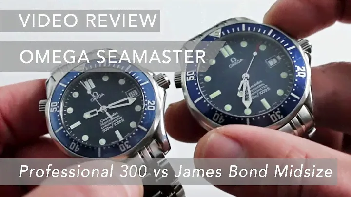 Pre-Owned Omega Seamaster Professional 300M vs. Seamaster Mid-Size Comparison