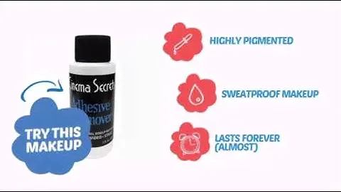 Cinema Secrets Makeup & Adhesive Remover Oil(1 oz) - ClownAntics.com