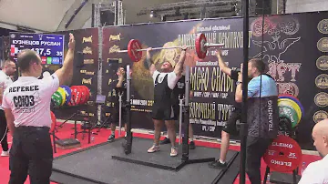 Кузнецов Руслан жим стоя 137,5 кг св 100,00 кг
