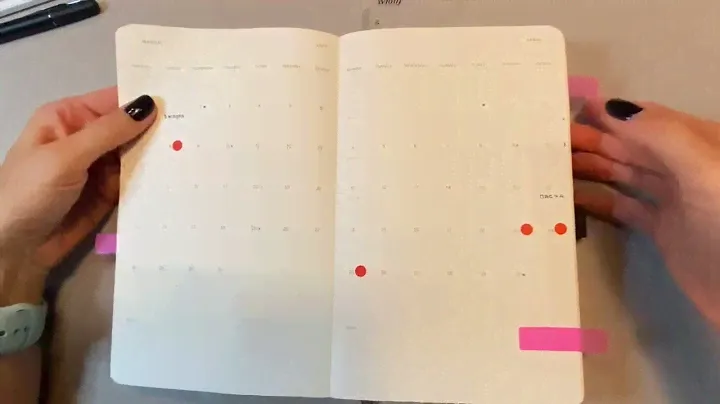 Moleskine 18-Month Planner 2021-2022. Ежедневник на 18 месяцев. Видео 2021год