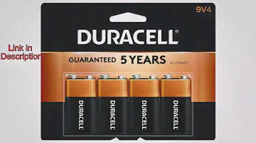 Top Best Amazon.com: Duracell - CopperTop 9V Alkaline Batteries
